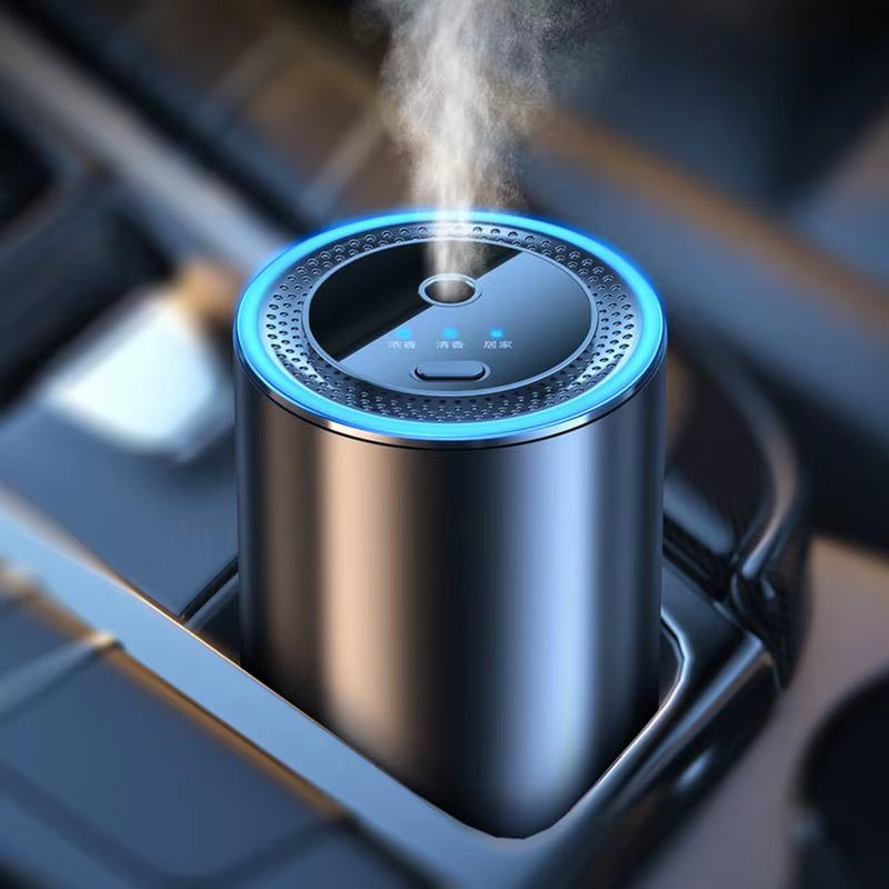 Car Oil Diffusers Fragrance Car Aroma Diffuser Car Aromatherapy Car Oil Diffuser with 3 Modes Adjustable Car Scents Air